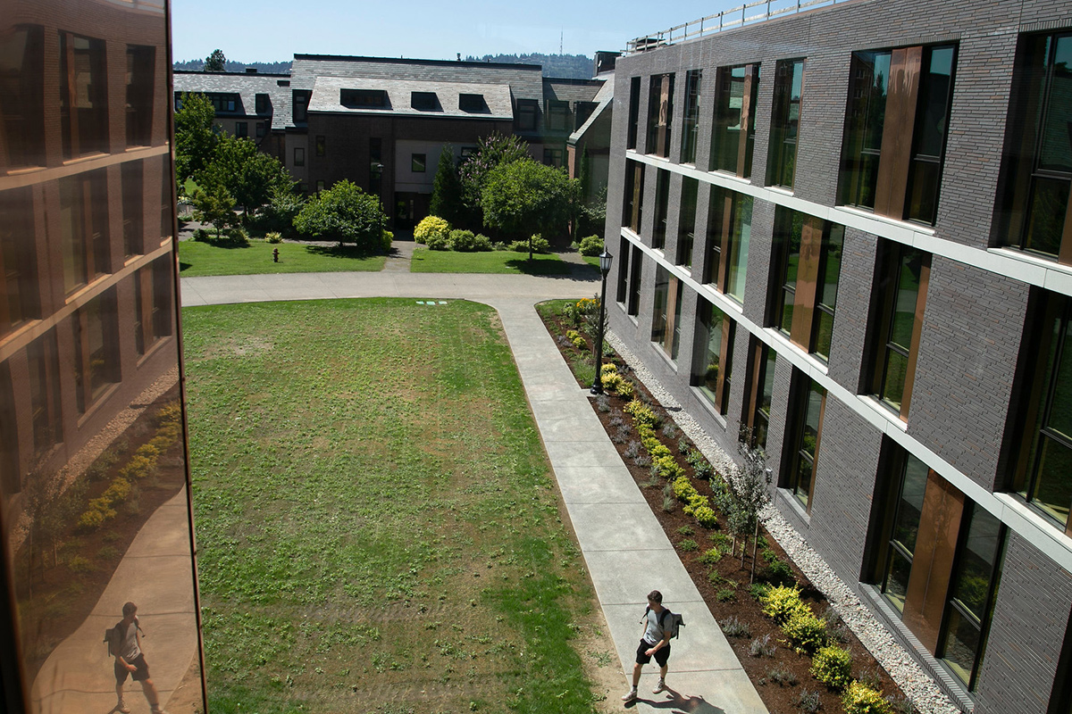 photo of Ƶ campus from Trillium residence hall